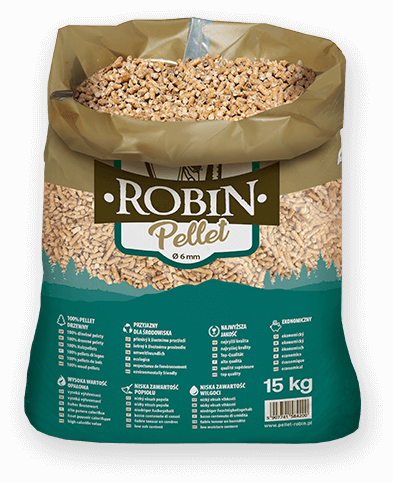 worek pelletu opałowego Robin do kupienia w Szczytnie lub sklepie internetowym